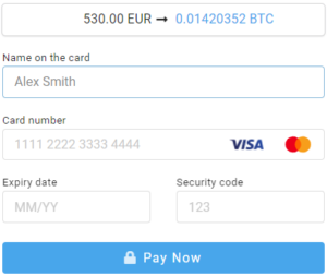 Flurex Option Partners With Coinify To Make Buying Bitcoin Even Easier - Coinify 5 card info 300x253