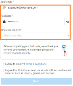 Flurex Option Partners With Coinify To Make Buying Bitcoin Even Easier - Coinify EmailCountry 257x300