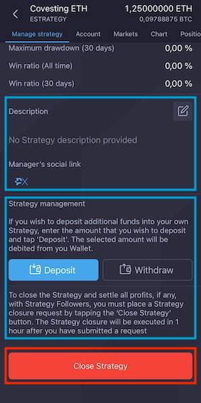 Covesting Strategy Management Now Live In Flurex Option Mobile App - 4 1