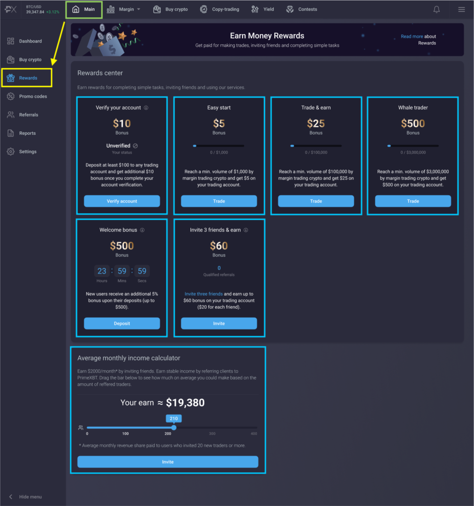 Introducing The All-New Flurex Option Rewards Center: Earn Crypto For Completing Tasks - 1 959x1024